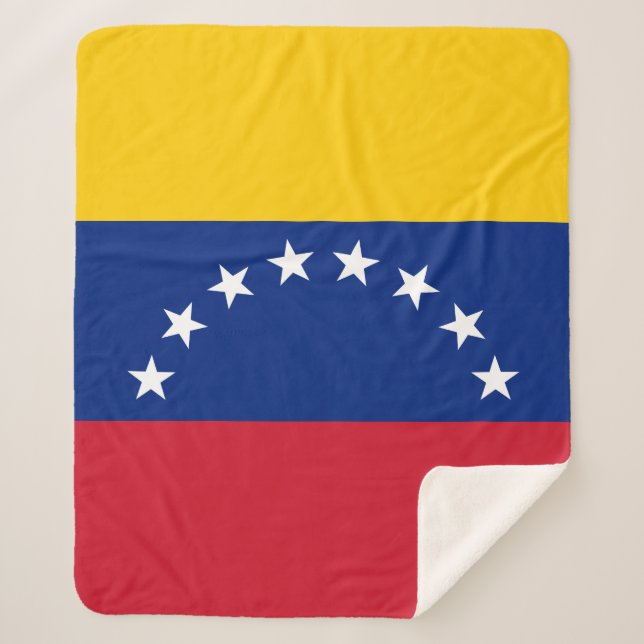 Couverture Sherpa Drapeau du Venezuela (Devant)