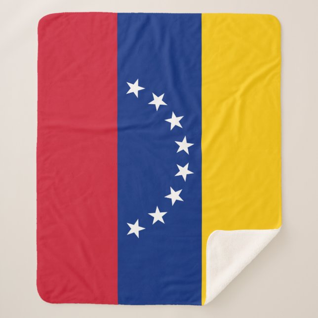 Couverture Sherpa Drapeau du Venezuela (Devant)