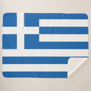 Couverture Sherpa Drapeau grec (Grèce)