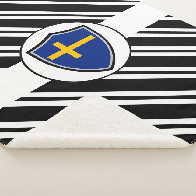 Couverture Sherpa Drapeau suédois Sherpa Blanket (3/4)