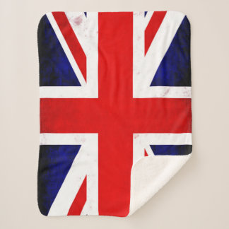 Couverture Sherpa Drapeau Union Jack britannique
