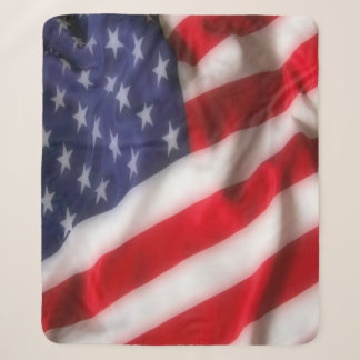 Couverture Sherpa Drapeau USA