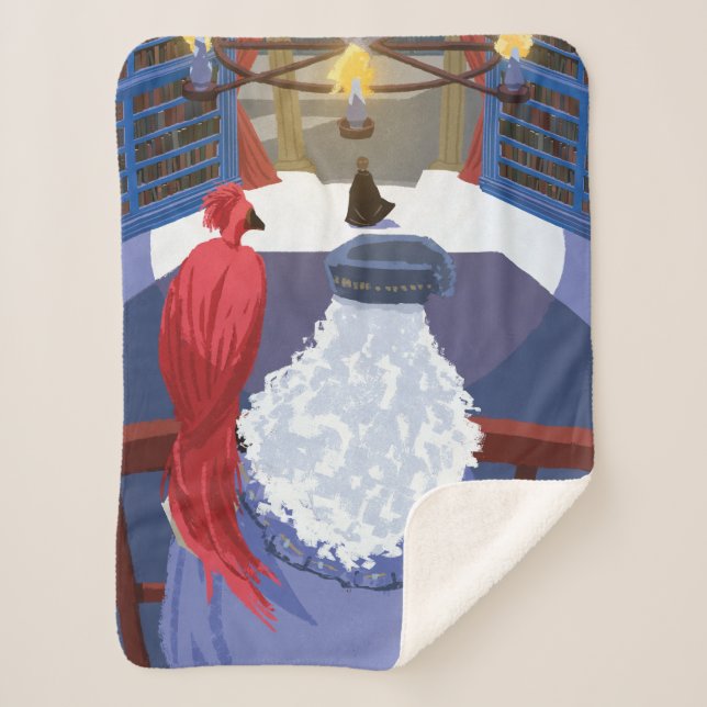 Couverture Sherpa Dumbledore & Fawkes sur Balcon (Devant)