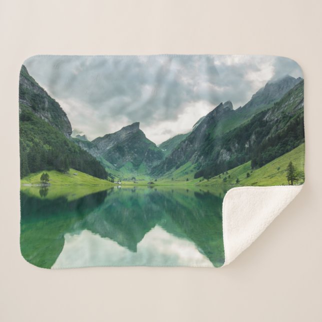 Couverture Sherpa Eau | Lac Alpes suisses (Devant (Horizontal))