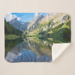 Couverture Sherpa Eau Seealpsee Lac Alpes suisses Suisse