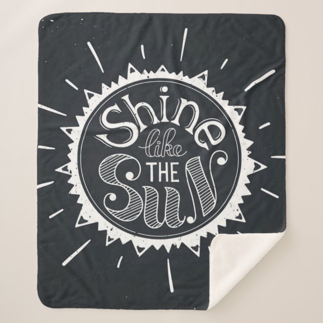 Couverture Sherpa Éclat comme The Sun (Devant)