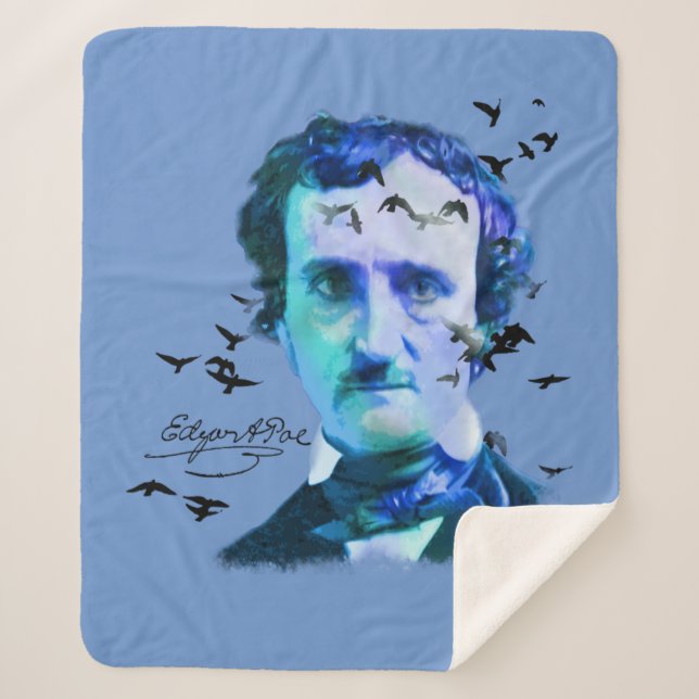 Couverture Sherpa Edgar Allan Poe Poet Ravens (Devant)