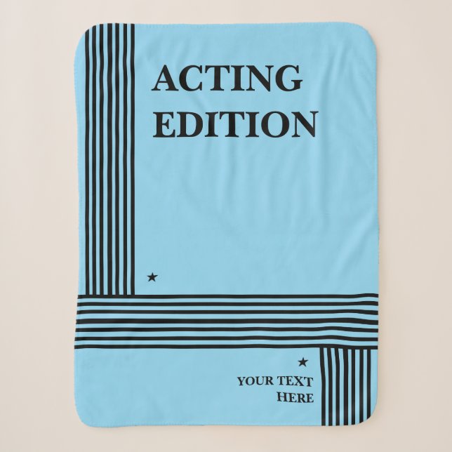 Couverture Sherpa Édition intérimaire Jouer script stylisé (Devant)
