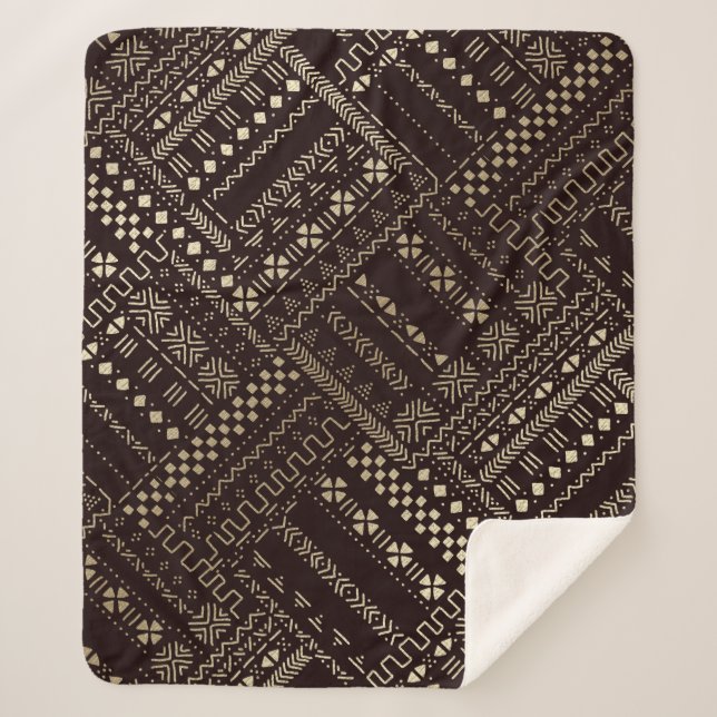 Couverture Sherpa Élégance Afrocentrique pour un mode de vie confort (Devant)