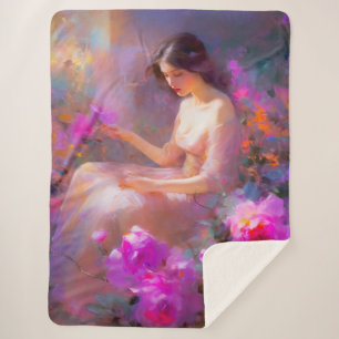 Couverture Sherpa Élégance sensuelle