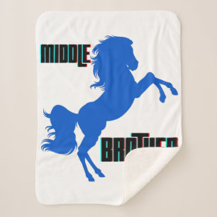 Couverture Sherpa Élevage du cheval du frère moyen