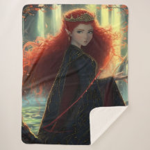 Elfe mystique dans une forêt d'Imaginaires