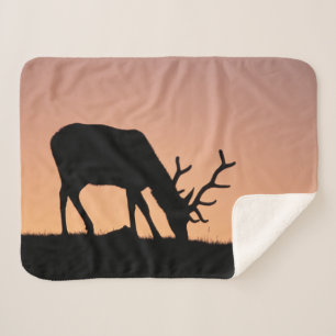 Couverture Sherpa Elk Parc national des montagnes Rocheuses, Color