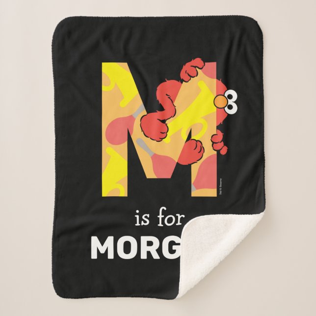 Couverture Sherpa Elmo Alphabet | M Musique (Devant)