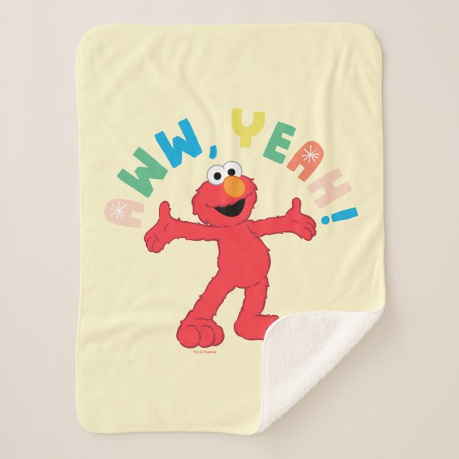 Couverture Sherpa Elmo | Aww, Ouais ! (Devant)