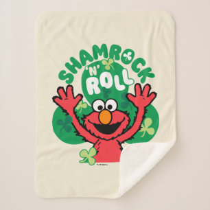 Couverture Sherpa Elmo   Rouleau "N" shamrock