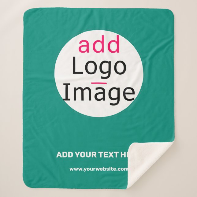 Couverture Sherpa Émeraude écologique minimale sur mesure (Devant)