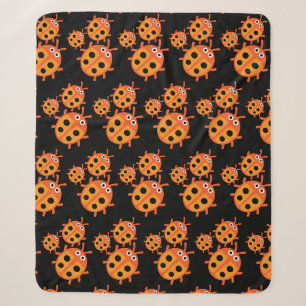 Couverture Sherpa Enfants coccinelle Famille