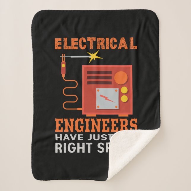 Couverture Sherpa Engineer Electrical Engineers Have Just The Right (Devant)