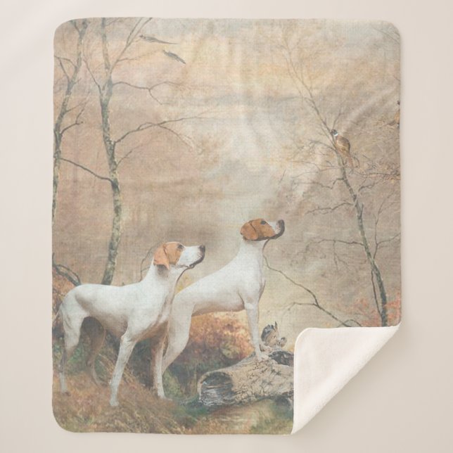 Couverture Sherpa English Pointer chasse les faisans (Devant)