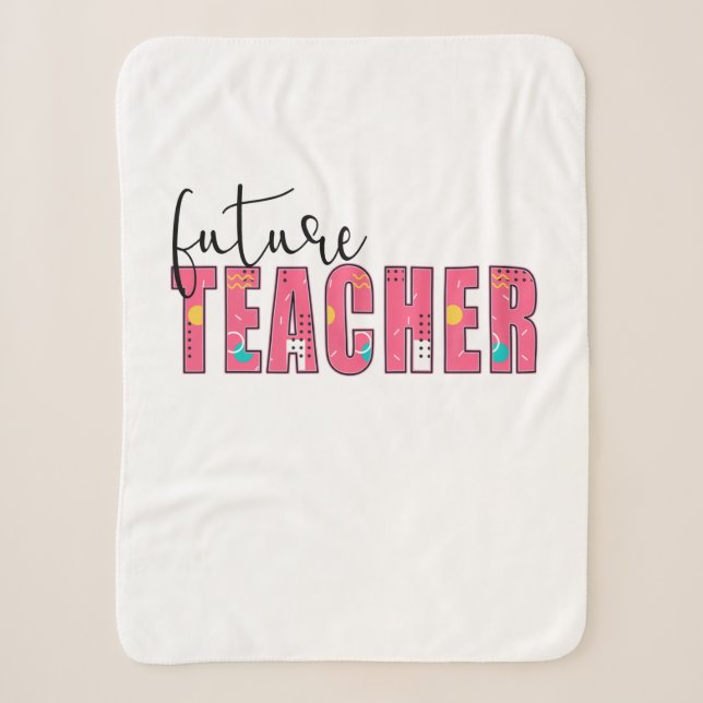 Couverture Sherpa Enseignant Art futur Enseignant (Devant)