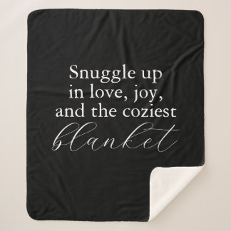 Couverture Sherpa Enveloppez-vous avec amour | Créez votre propre Sh