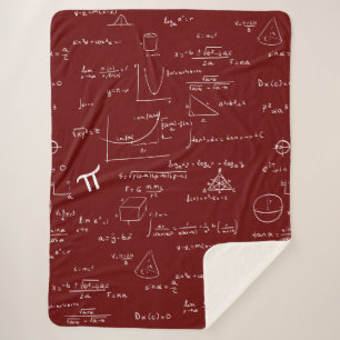 Couverture Sherpa équations mathématiques de marron Formules algèbre