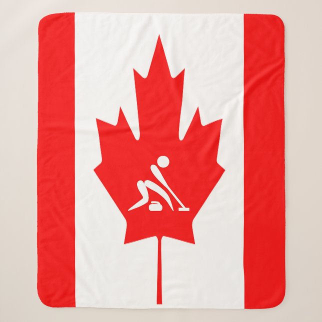 Couverture Sherpa Équipe de curling Canada (Devant)