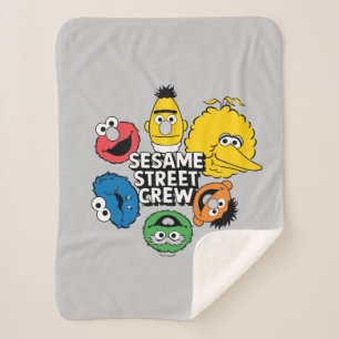 Couverture Sherpa Équipe de Sesame Street