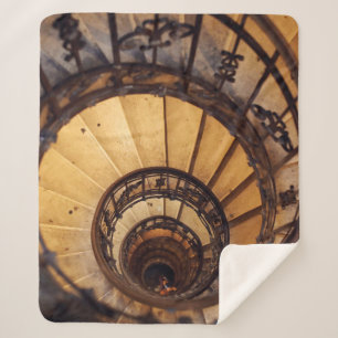 Couverture Sherpa Escalier circulaire spirale escalier vieux bâtimen