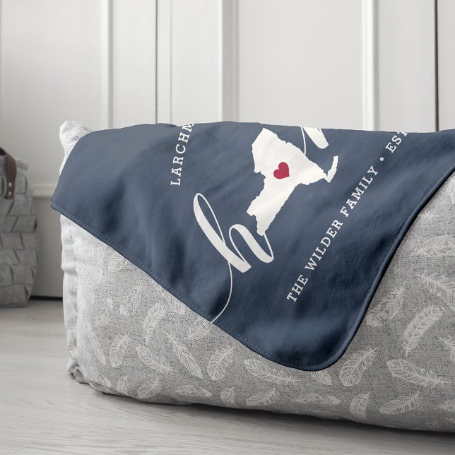 Couverture Sherpa État d'origine de New York personnalisé (Créateur téléchargé)