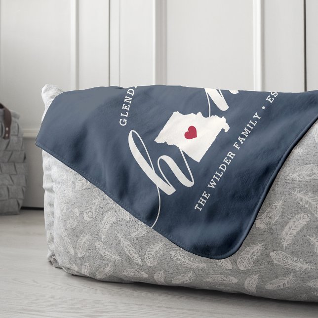 Couverture Sherpa État d'origine du Missouri Personnalisé (Créateur téléchargé)