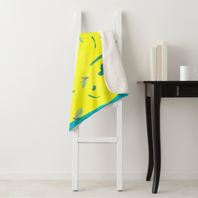 Couverture Sherpa Été Amusement Sherpa Blanket (En situation)