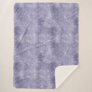 Couverture Sherpa Étincelle de rêve pourpre
