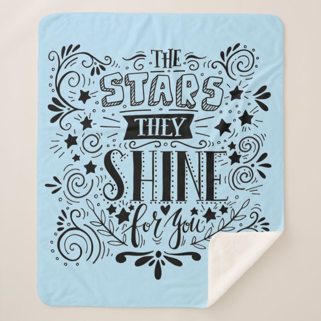 Couverture Sherpa Étoiles qu'ils brillent pour vous (Devant)