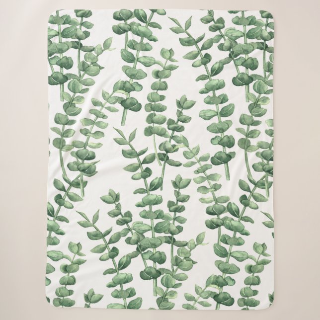 Couverture Sherpa Eucalyptus 1 (Devant)