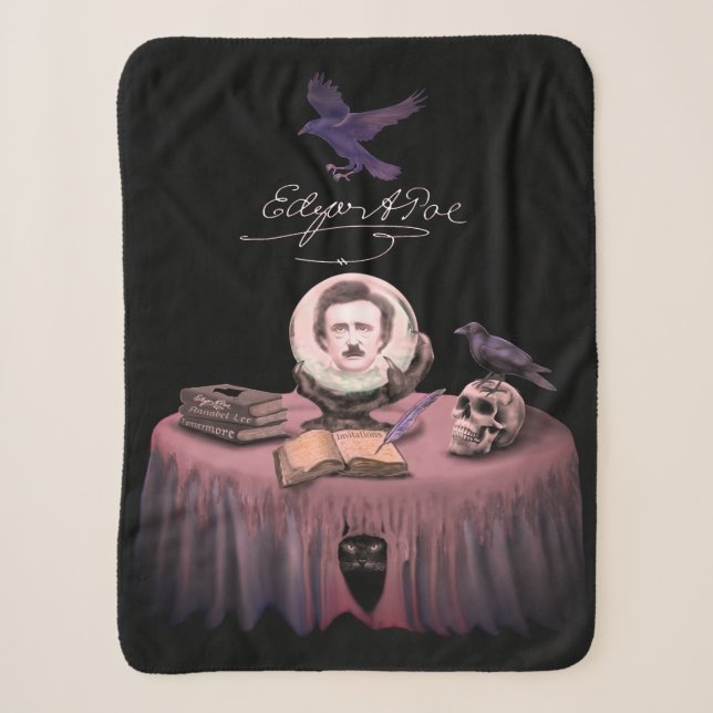 COUVERTURE SHERPA ÉVOQUER EDGAR ALLAN POE (Devant)
