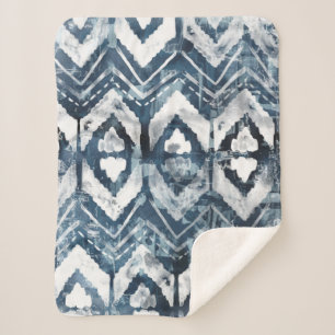 Couverture Sherpa Extraction d'indigo - géométrique