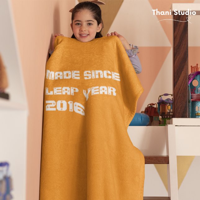 Couverture Sherpa Fait depuis l'année bissextile... 29 février (Créateur téléchargé)