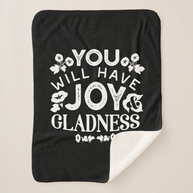 Couverture Sherpa Faith and Happiness – Joy and Gladness Quotes (Devant)