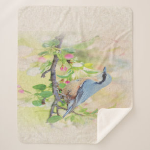 Couverture Sherpa Fanatique d'oiseaux