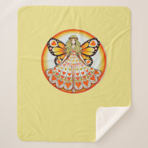 Couverture Sherpa Fée du coeur