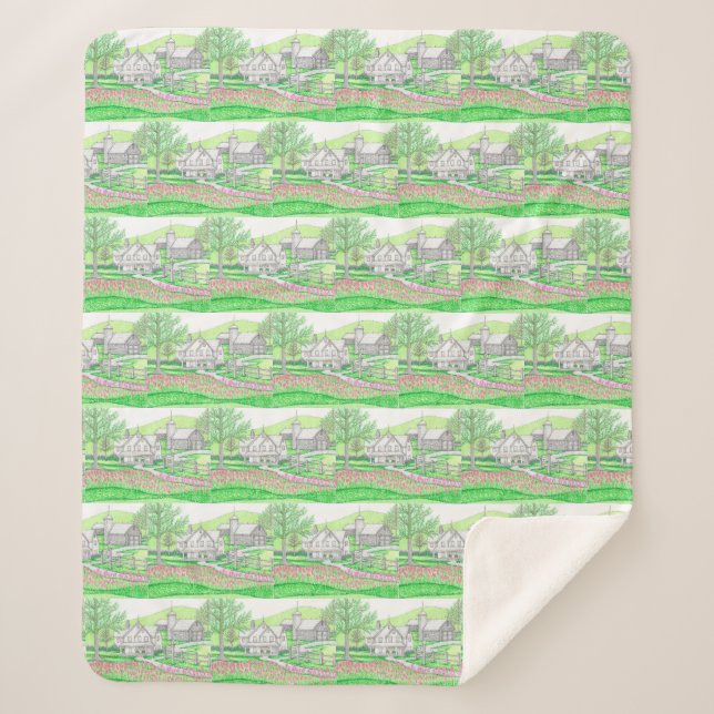 Couverture Sherpa Ferme Sherpa Blanket (Devant)