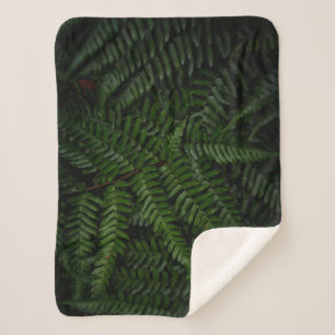Couverture Sherpa Fern plante