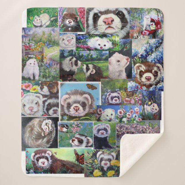 Couverture Sherpa FERRET Sherpa Blanket (Devant)