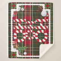 Festif "HO HO HO" Volet de Noël & Sherpa Blank