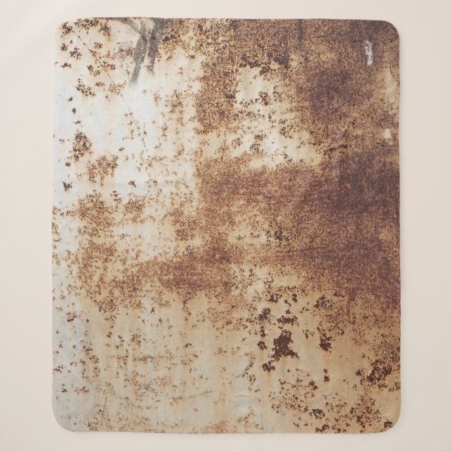 Couverture Sherpa Feuille de métal arrière - plan texture (Devant)