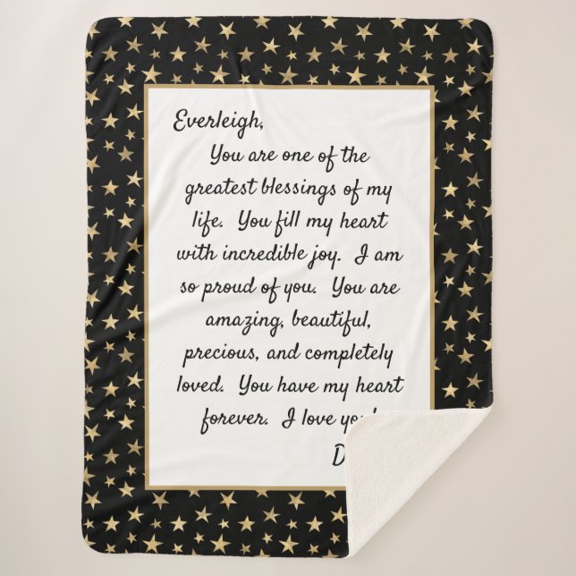 Couverture Sherpa Fier de toi (Devant)