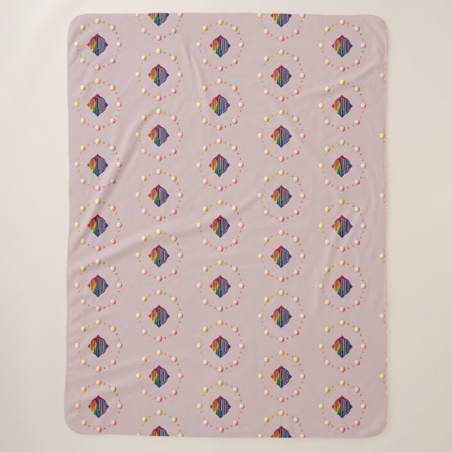 Couverture Sherpa Fière de l'avenir uni Sherpa Blanket (Devant)
