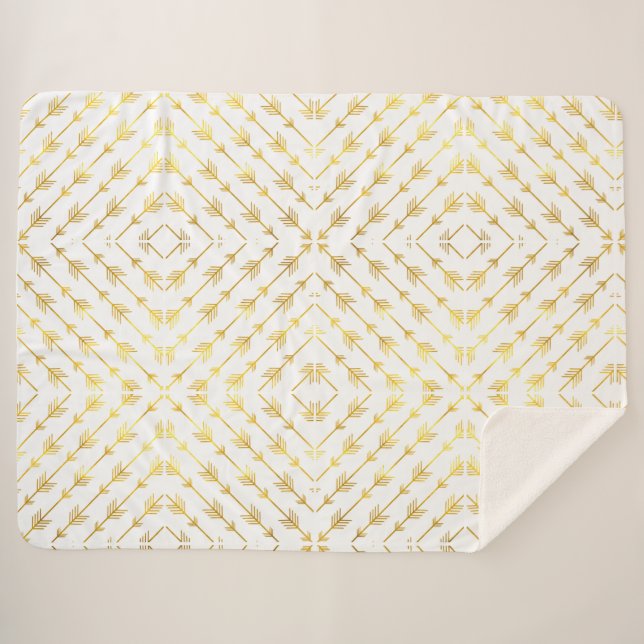 Couverture Sherpa Flèches (Devant (Horizontal))